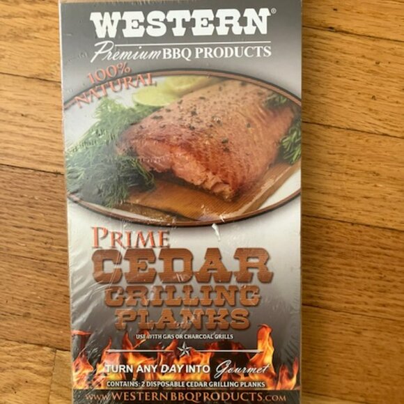 Western Prime Cedar Grilling Planks NIP - Picture 3 of 4